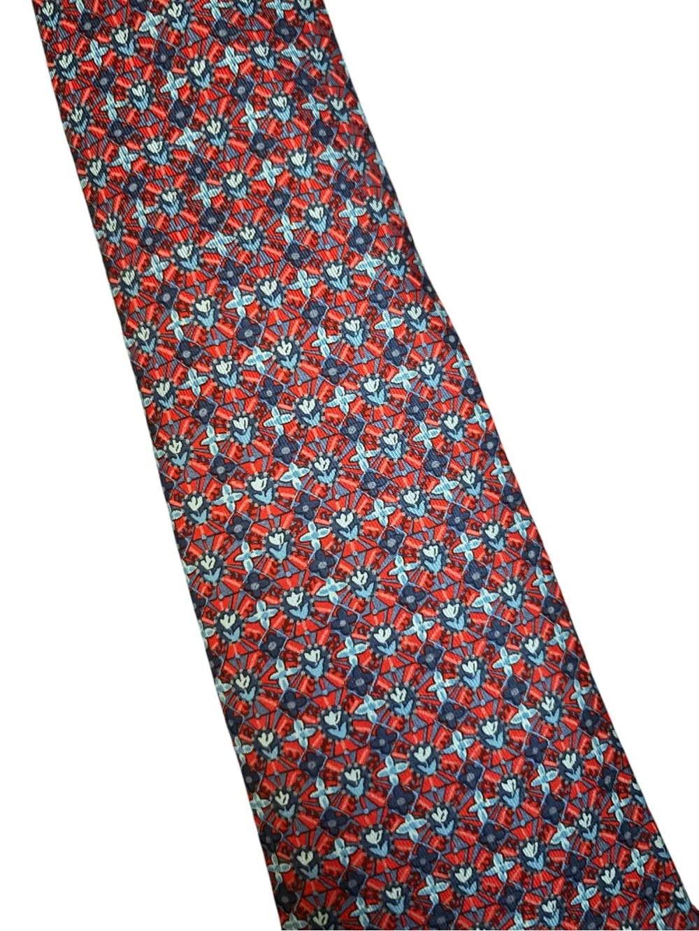 HERMÈS silk tie